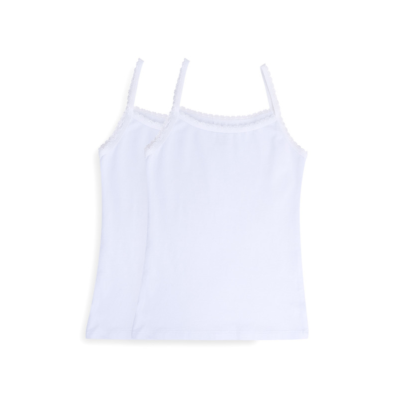 Աղջկա մանկական անթև շապիկ 2 հատ